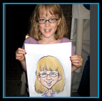 Girl caricature