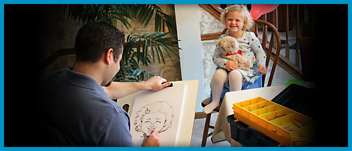 Event Caricature slide