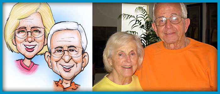 Gift Caricature slide